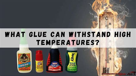 Does heat weaken super glue?